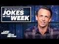 Seth’s Favorite Jokes of the Week: Trump Dances to Y.M.C.A., Amy Coney Barrett