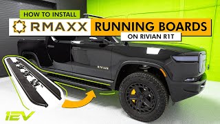 Installation Instructions Running Boards, RMaxx Rivian R1T R1S Overview & DIY Step-by-Step Bolt-on