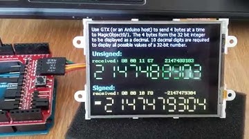 Genie Magic - 32bit LED Digits - Arduino