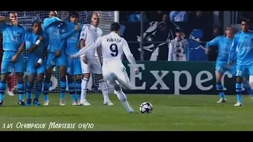 Quante punizioni ha calciato Ronaldo?