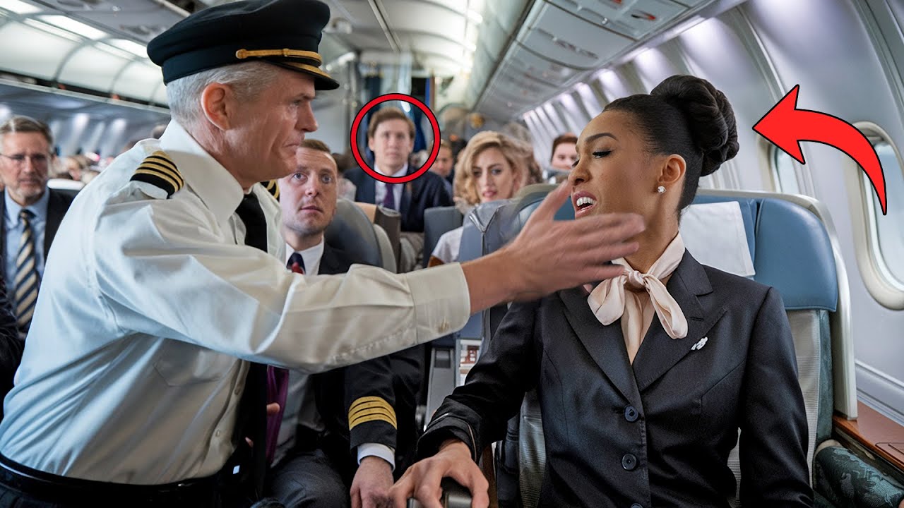 Pilot Slaps Black Girl in First-Class— Unaware She’s the Airline’s Silent Billionaire Backer...