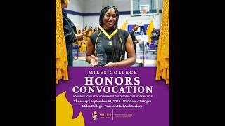 Miles College Honors Convocation 2026
