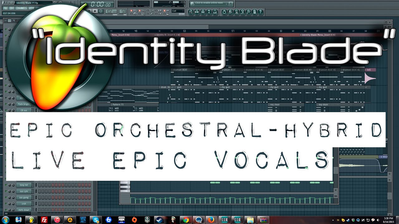 Identity Blade [Epic Orchestral-Hybrid] [Live Vocals] [FL Studio]