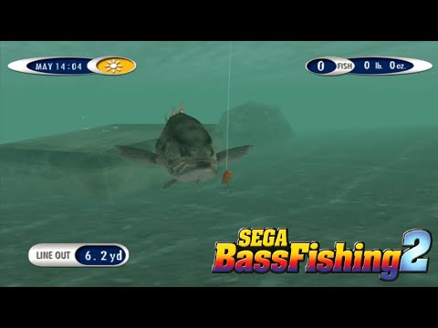 Snek jams to Sega Bass Fishing 2 (Dreamcast 2001)