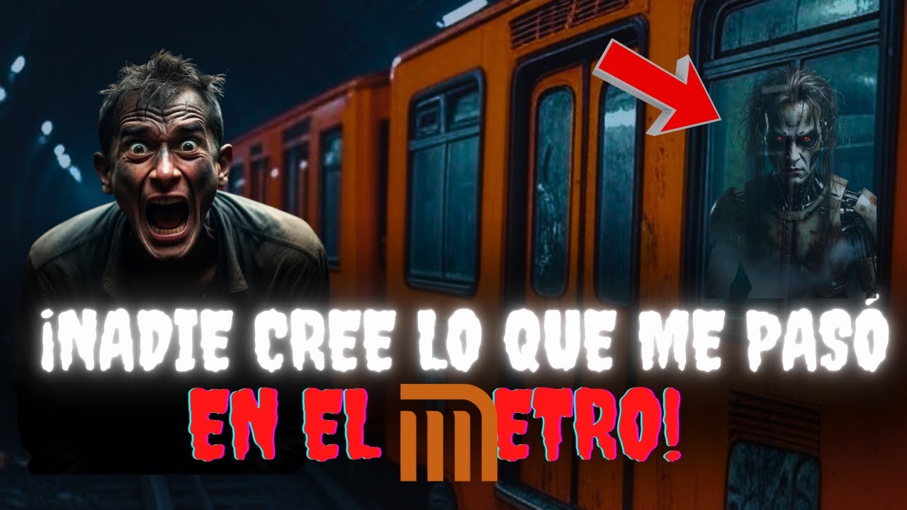 VIAJÉ EN EL METRO A OTRA ÉPOCA EN EL FUTURO | Historias de Terror del Metro de la CDMX