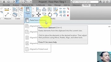 Revit Tips - Copy mẫu bảng thống kê từ dự án này sang dự án khác