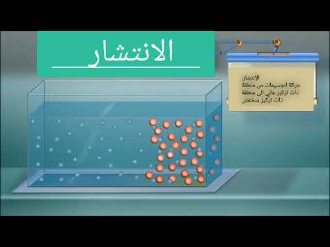 مقارنة بين الخاصية الأسموزية و الانتشار