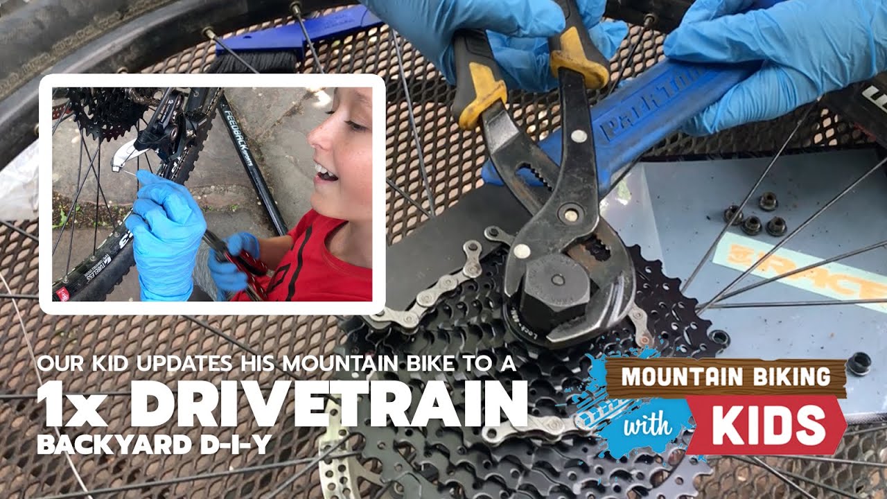 Converting A Kid's 2x Drivetrain To A 1x Drivetrain YouTube