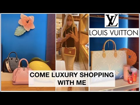 LOUIS VUITTON Luxury Shopping Vlog! Full Store Tour & Trying On Bags! 