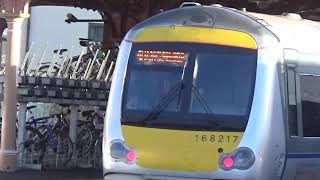Trains at Leamington Spa - Part Seven-Chiltern Railways Class 168 Clubman