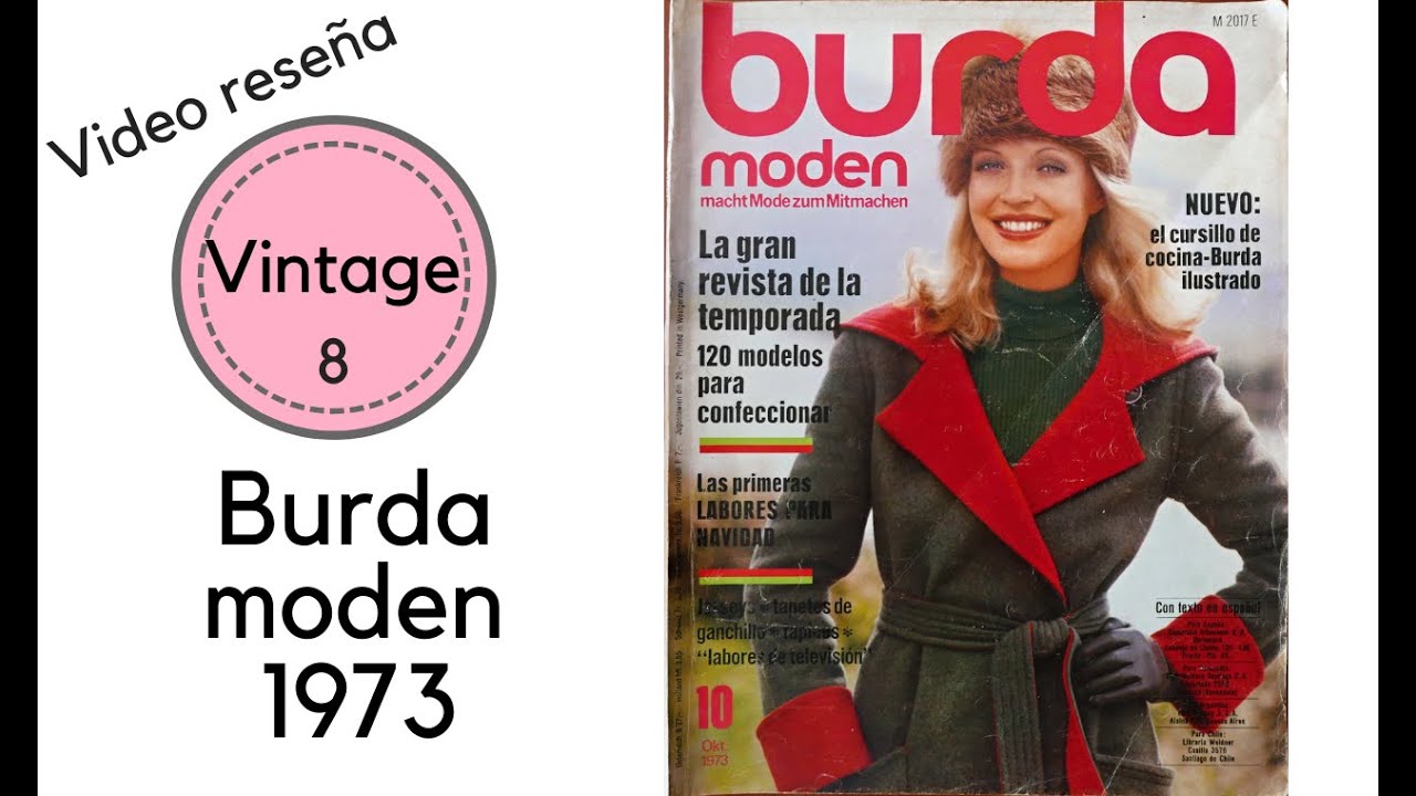 Resena Revista Burda Moden De Octubre 1973 8 Revista De Patrones De Moda Youtube