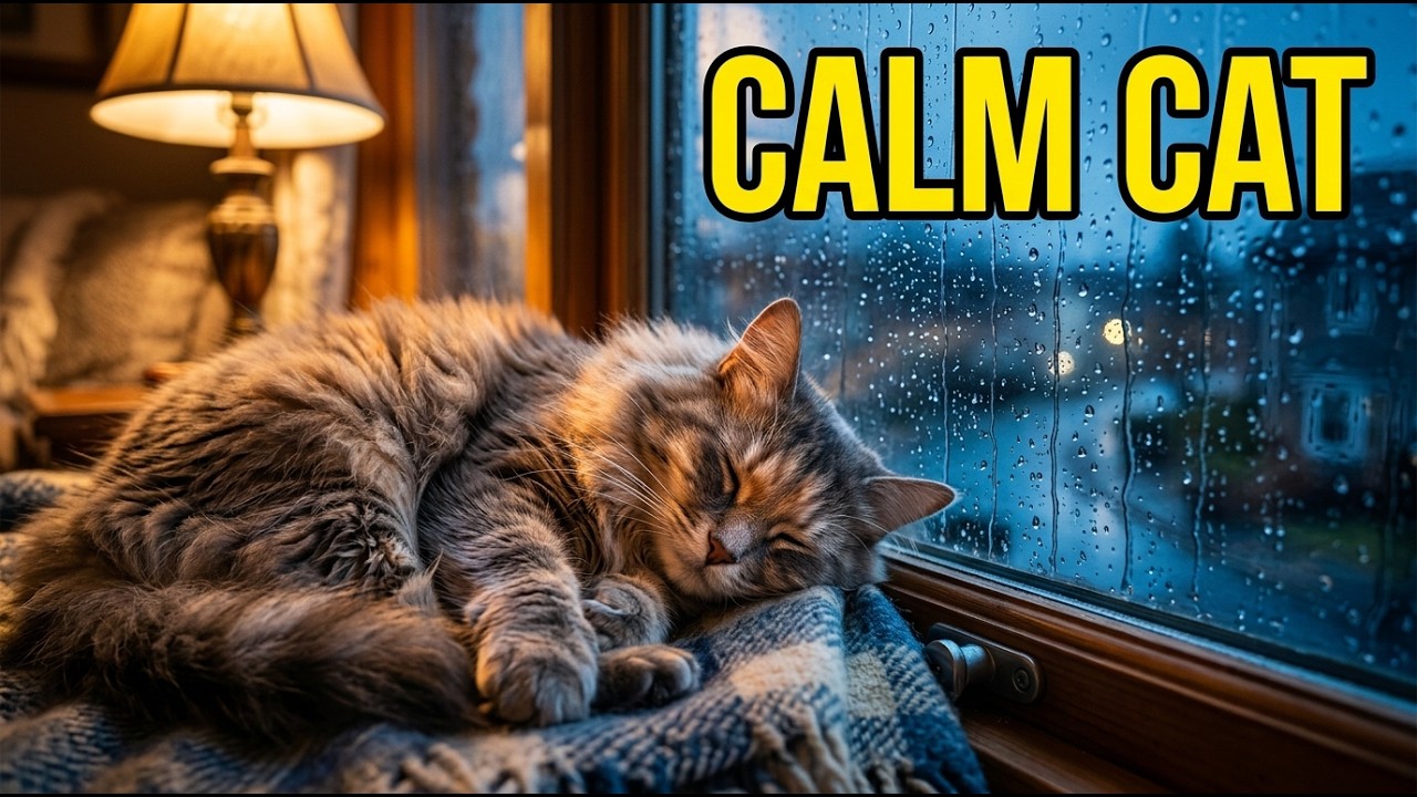 Music for Cats to Relax 🐱 Deep Sleep Cat Music Live Stream