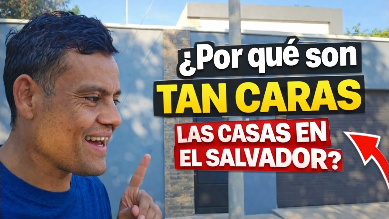 Por qué son tan caras las casas en El Salvador🤯