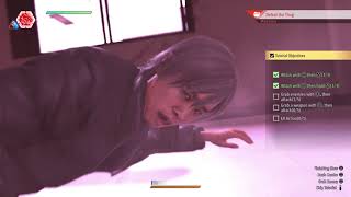 Lost Judgment - Chapter 1 Black Sheep: Defeat Street Thugs Abe and Ide Tiger Style Gameplay Tutorial