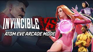 Invincible VS - Atom Eve Arcade Mode + Ending
