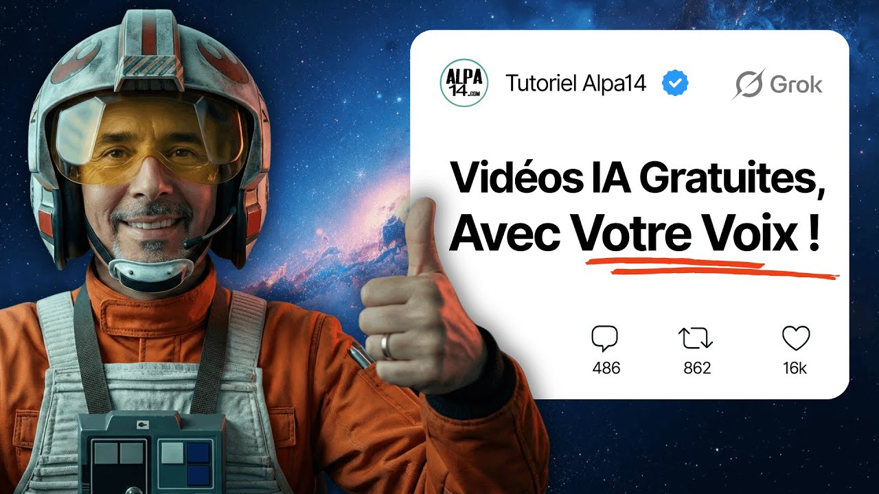 Comment créer une Vidéo IA Gratuite avec Sa Voix ? (Tuto Complet)