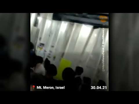 Stampede At Mt Meron Israel Raw Video 