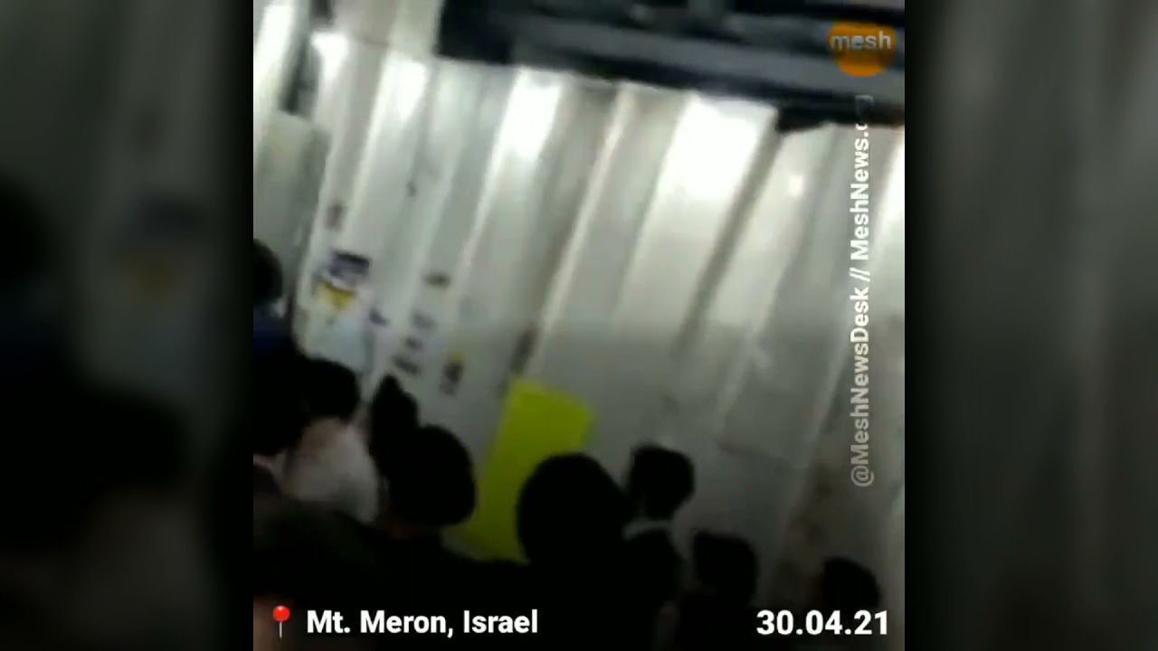 🚨 Stampede at Mt. Meron Israel // Raw Video