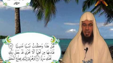 ماتيسر من سورة مريم لفضيلة الشيخ عبد الملك الغرباوى