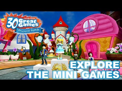 Family Party 30 Great Games Obstacle Arcade - Wii U - Explore the Mini Games