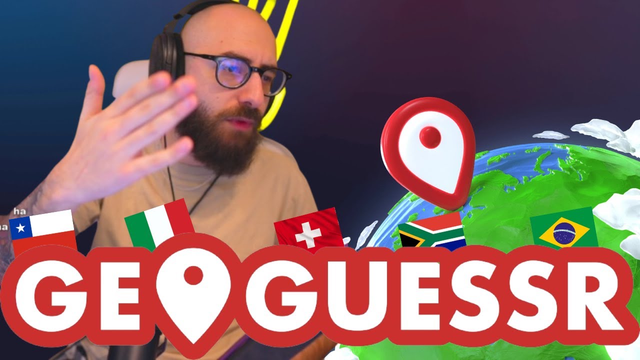 MARZA GIOCA A GEOGUESSR DA BENDATO CON INDIZI!!