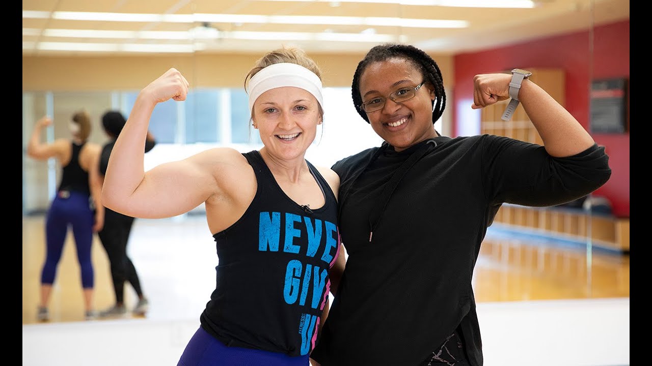 Exercise at home with UNO Wellness Center instructor Shay Rost