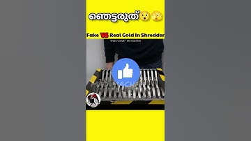 shredder mission v/s Fake gold and Real gold💰😱 #shorts #ytshorts #youtubeshorts