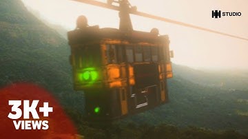 Cable Car 3D CGI Animation | Made with Prisma 3D & Node Video | Mahasu Films