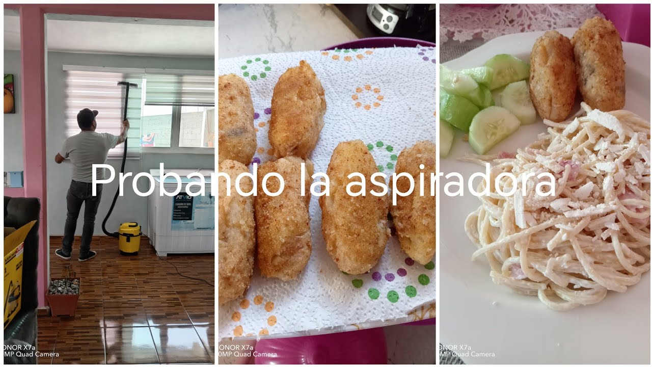 Compramos una aspiradora en el 3b/acompáñame a cocinar 🍳