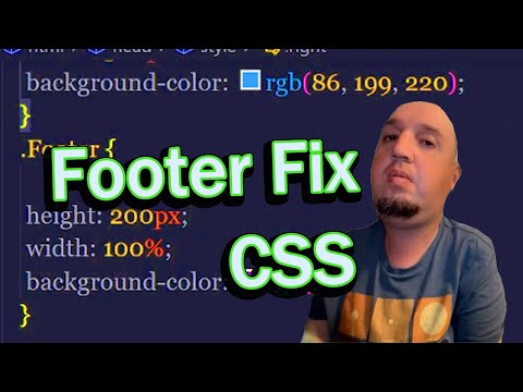 Footer is not showing -  CSS Solution