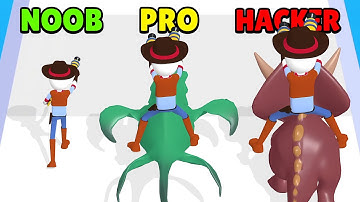 🤢 NOOB 😎 PRO 😈 HACKER | Monster Catch Run | iOS - Android APK