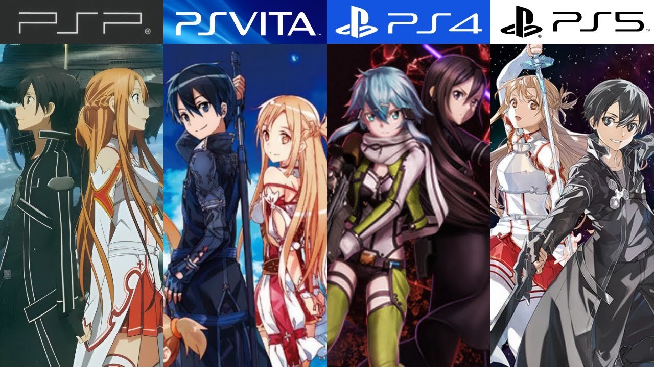 SWORD ART ONLINE PlayStation Evolution (2013-2024)