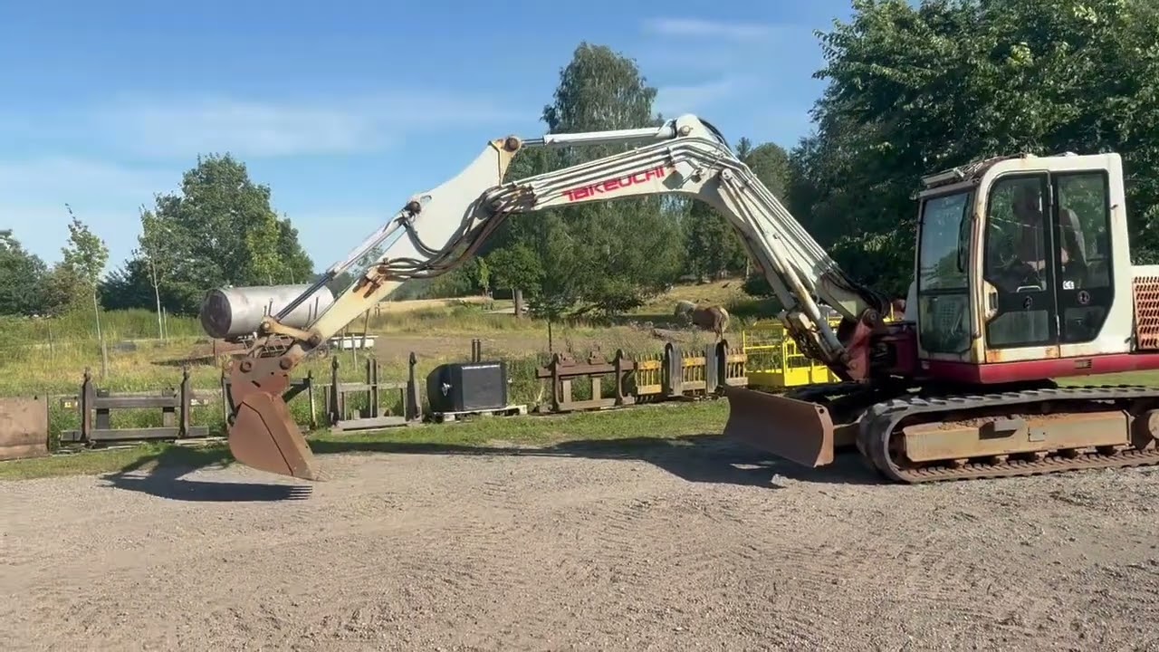 Bandgrävare Takeuchi