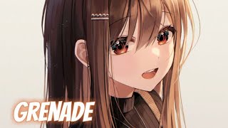 Nightcore - Grenade (Lyrics) (Daniel Santoro)