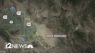 Hiker rescued off Arizona trail in critical condition
