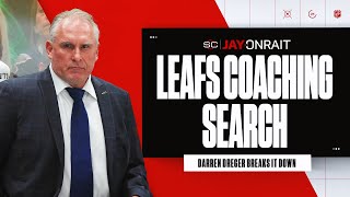 What’s the latest on the Maple Leafs’ coaching search?