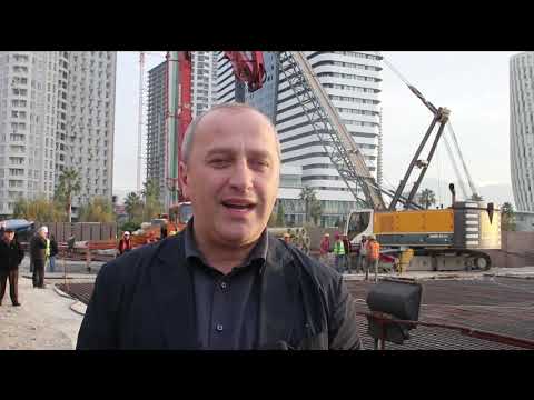 სანიაღვრე სატუმბი სადგურის მშენებლობა აქტიურად მიმდინარეობს-ბათუმის მერია