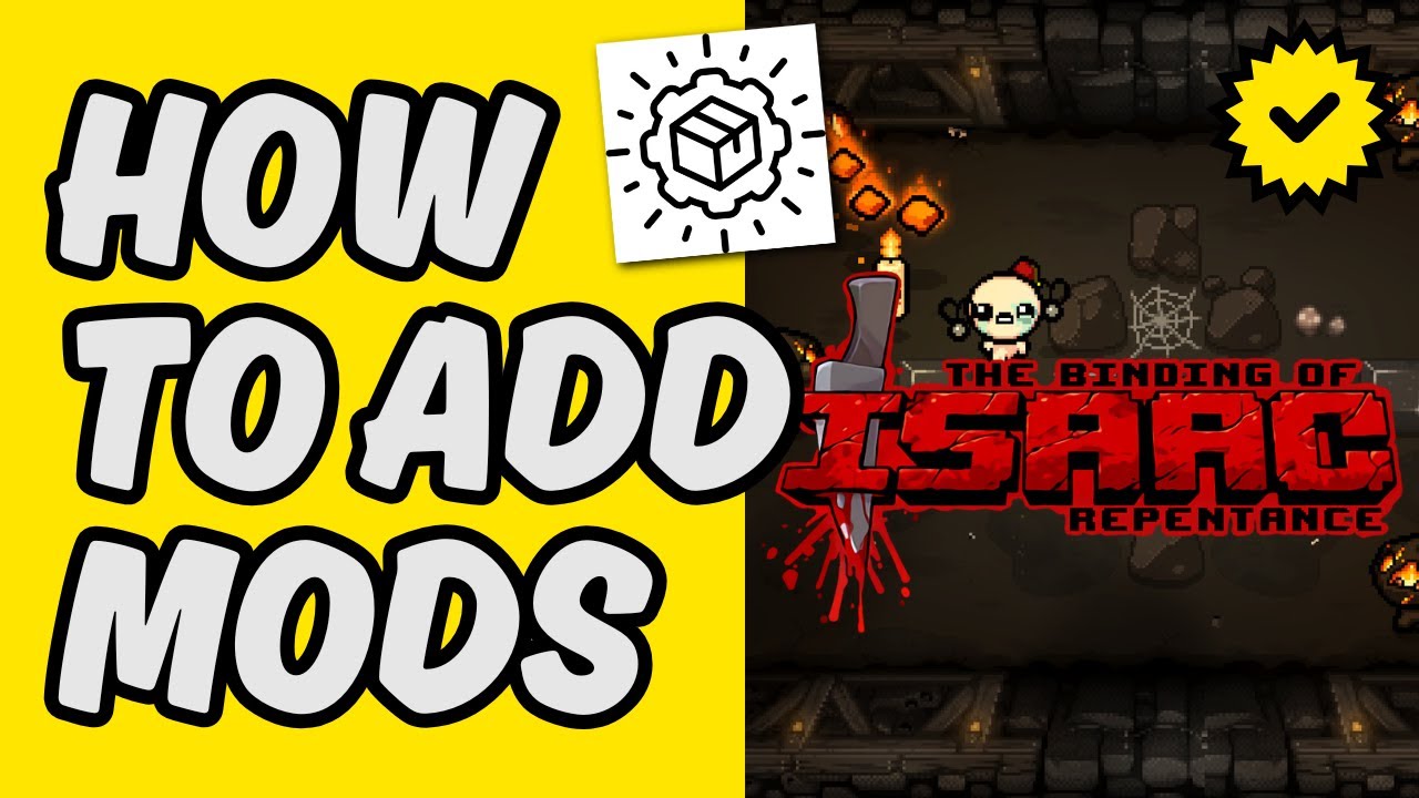 [Easy Guide] How To Add Mods To Binding of Isaac Repentance - YouTube