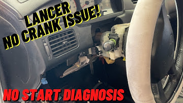 Mitsubishi No start Issue 00-07 Lancer Won