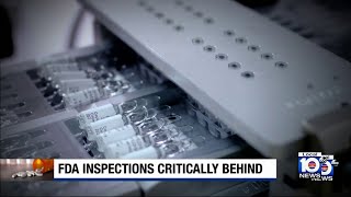 Study finds FDA is behind on critical inspections of factories