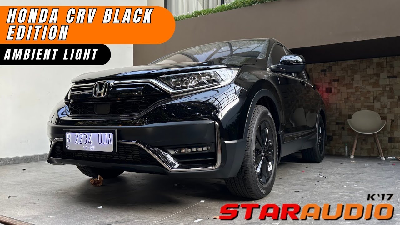 CRV BLACK EDITION | Installing Ambient Light Interior 🔥