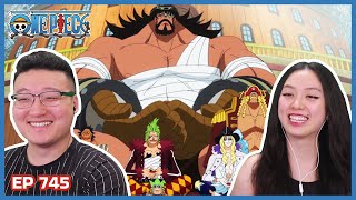 THE STRAW HAT FLEET?! | One Piece Episode 745 Couples Reaction & Discussion