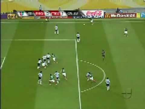 Mexico vs Argentina (Gol De Rafa Marquez)