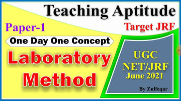 Method of Teaching (Laboratory Method) for paper 1 ll UGC NET June 2021