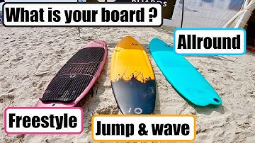 How to select your Surfboard for Kitesurfing?
