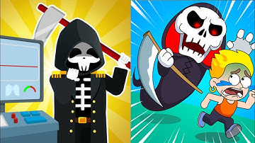 death incoming Vs Death Puzzle Funny Puzzle Game Gameplay Walkthrough  (Android iOS)