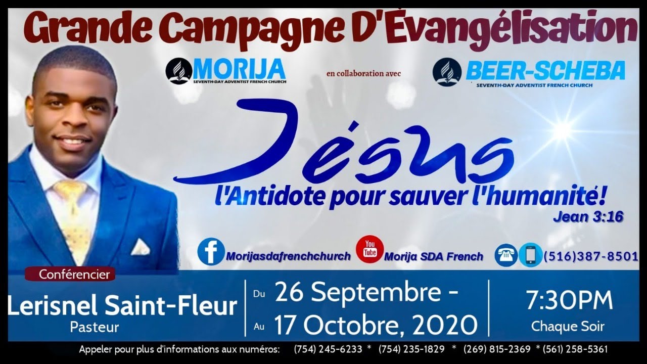 Grande Campagne D Evangelisation Past Lerisnel Saint Fleur Youtube