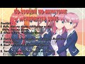 Go-Toubun no Hanayome Characters Song