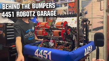 4451 ROBOTZ Garage | Behind the Bumpers | FRC CRESCENDO Robot
