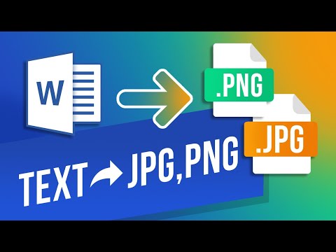 Video: Wie öffne ich eine PNG-Datei in Word?